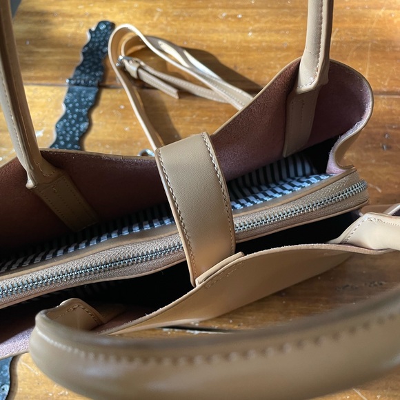 New Co-Lab COLAB Christopher Kon Leather Bag Shoulder Handbag Purse Crossbody - Picture 4 of 8